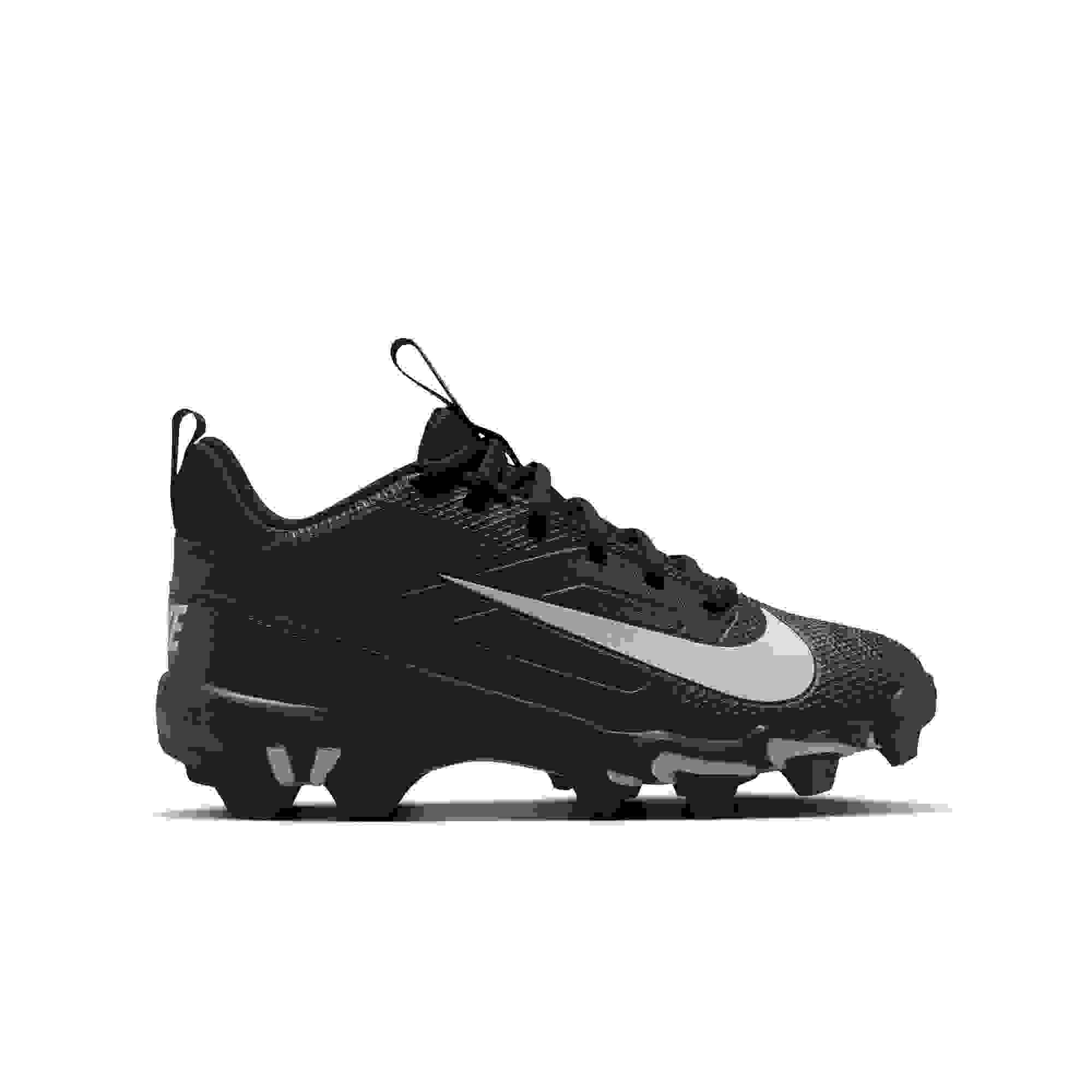 Nike Alpha Shark Grade School Boys' "Black/White" Football Cleat